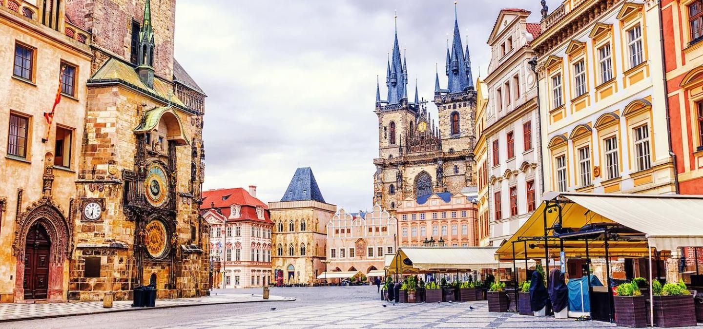 The National Museum Terrace Praha