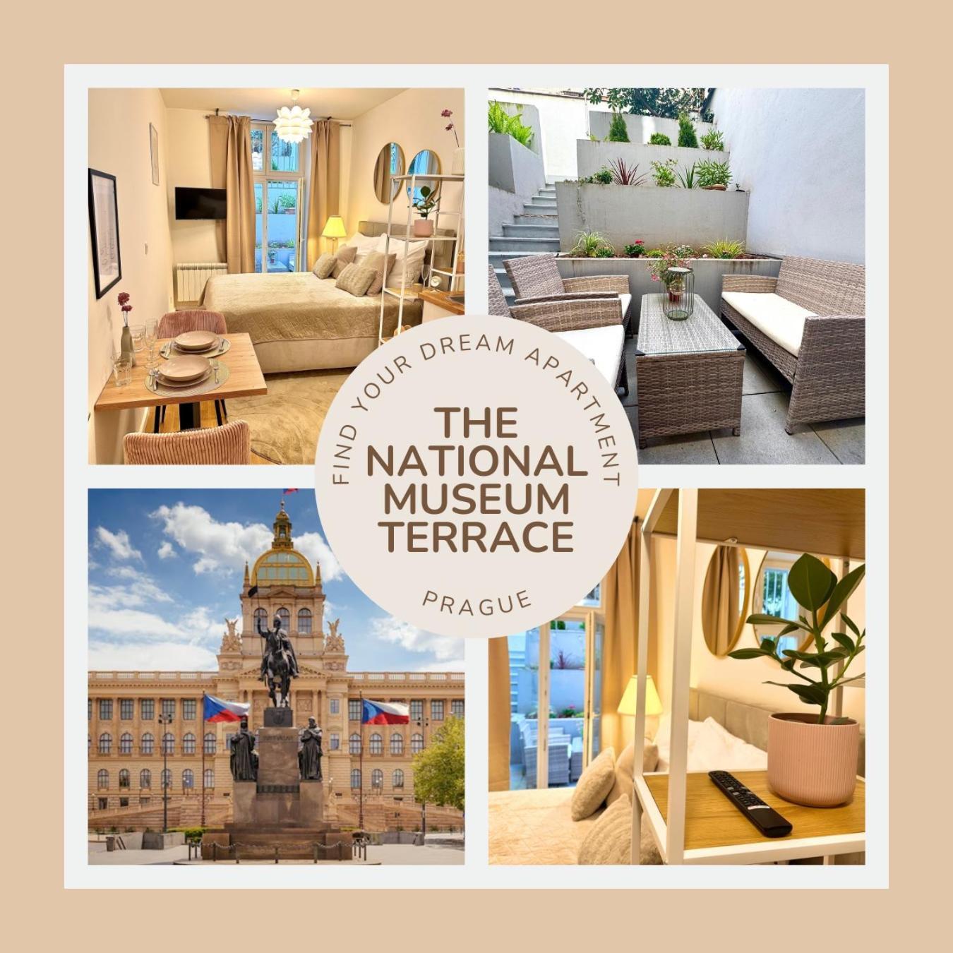 The National Museum Terrace * Praha